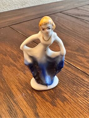 Vintage Lady Ballerina Figurine 3" TALL Occupied Japan